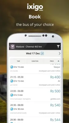 ixigo buses android App screenshot 3